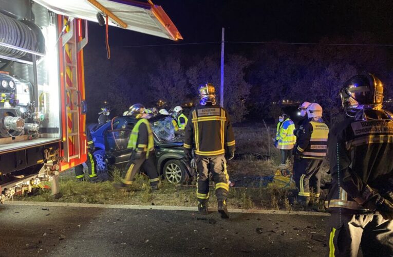 ALCALÁ DE HENARES/ Tres miembros de una familia, heridos en una colisión entre dos turismos