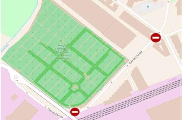 ALCALÁ DE HENARES/ Preparado el dispositivo para regular el estacionamiento en el cementerio