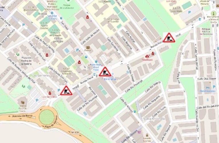 ALCALÁ DE HENARES/ Vuelven los cortes de tráfico en varios puntos de la ciudad