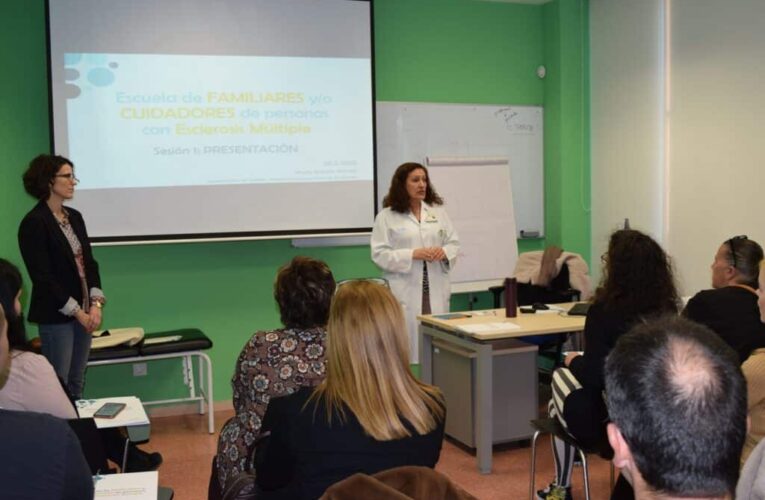 ALCALÁ DE HENARES/ El Hospital elegido como experiencia piloto por su escuela para familiares de personas con esclerosis