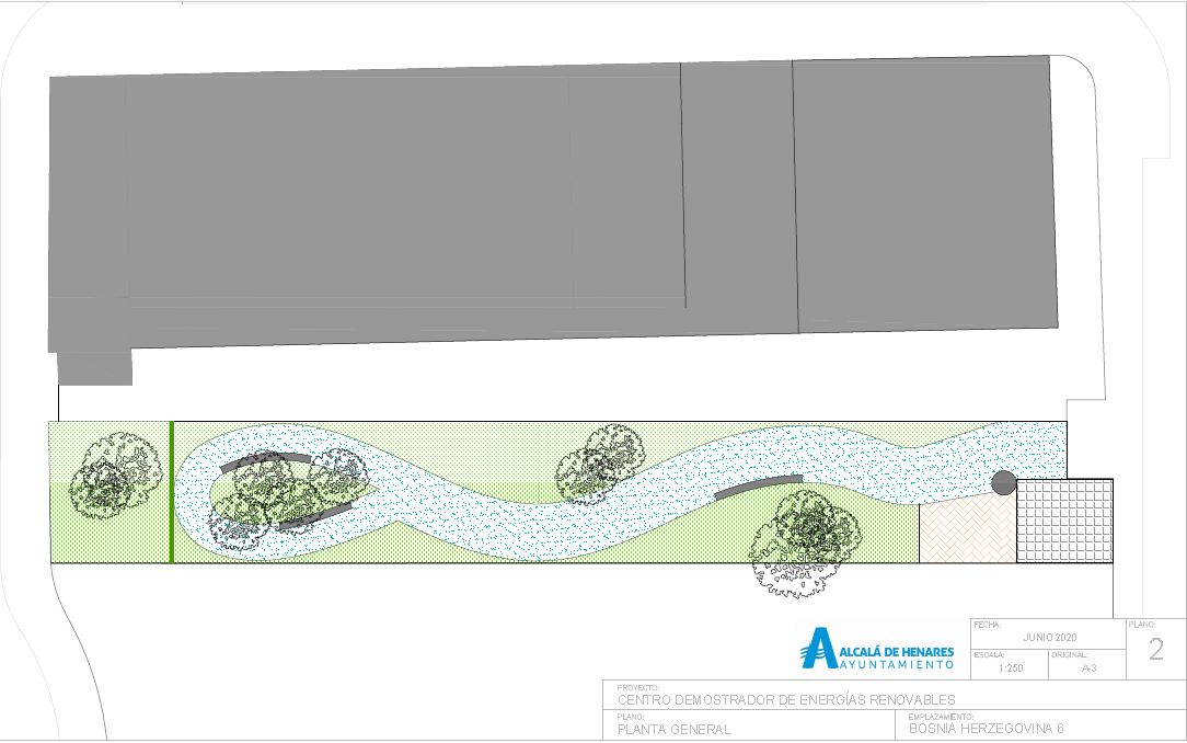 Plano Centro Demostrador de Energías Renovables