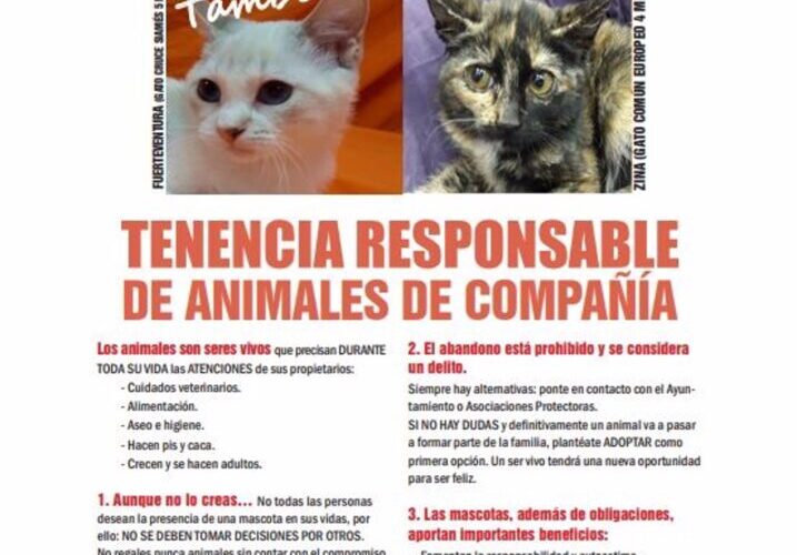 ALCALÁ DE HENARES/ Promueven la tenencia responsable de animales de compañía