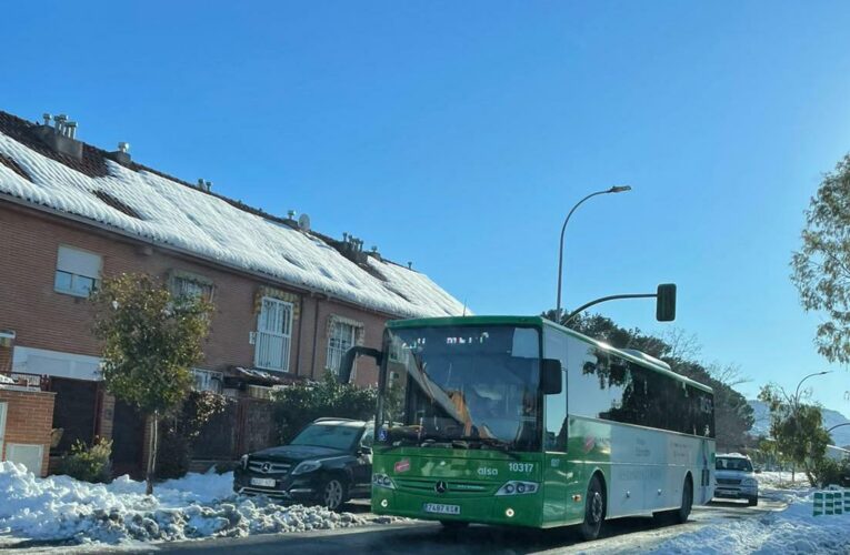 Hoy se inicia el restablecimiento del servicio de autobuses en Alcalá de Henares