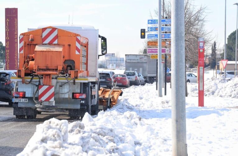 ALCALÁ DE HENARES/ Atienden cerca de 3.000 avisos por el paso del temporal Filomena