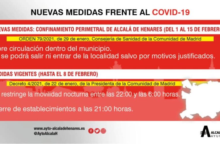 ALCALÁ DE HENARES/ Suspenden los mercadillos de la próxima semana