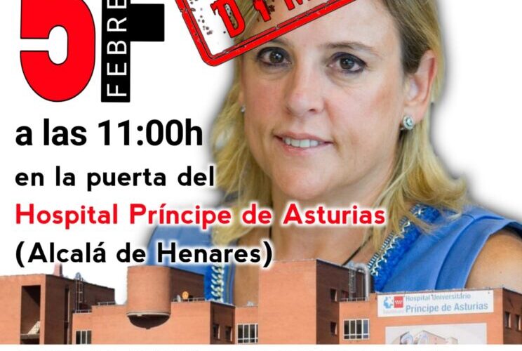 ALCALÁ DE HENARES/ Convocan concentración frente al Hospital para exigir la dimisión de su gerente
