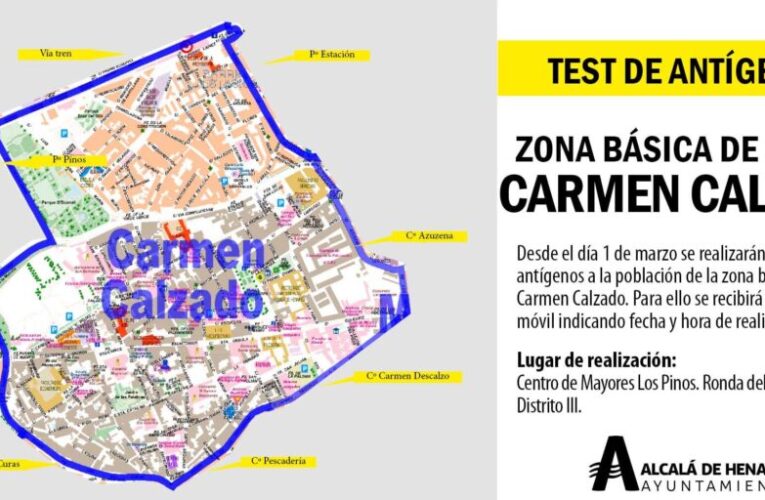 ALCALÁ DE HENARES/ Arrancan los test de antígenos para los vecinos de ‘Carmen Calzado’