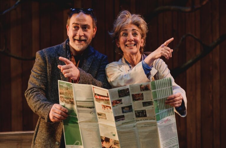 Isabel Ordaz y Santiago Molero protagonizan este sábado en el Teatro Salón Cervantes “El Beso”