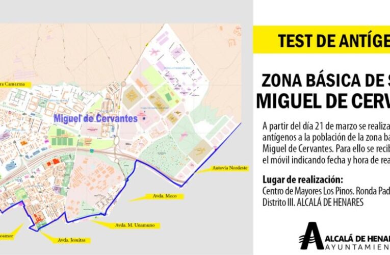 ALCALÁ DE HENARES/ Los test de antígenos llegan a otras dos zonas de salud