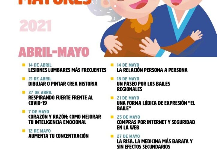 ALCALÁ DE HENARES/ Arranca un nuevo ciclo de conferencias y talleres para mayores