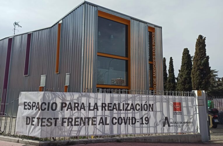 Nuevas fechas de citación para la realización de test de antígenos en el Centro de Mayores Los Pinos