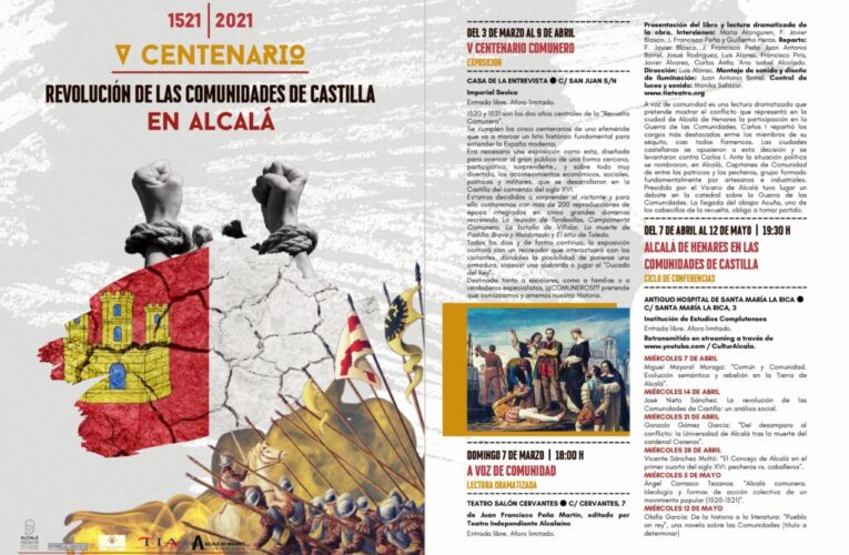 ALCALÁ DE HENARES/ Conmemoran el V Centenario del Levantamiento Comunero en la ciudad