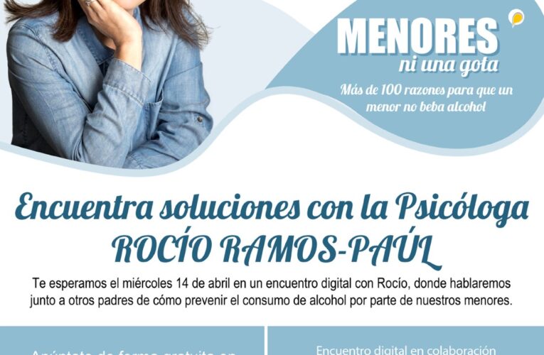 Rocio Ramos-Paúl, Supernanny, mantendrá un encuentro online con familias de Alcalá de Henares
