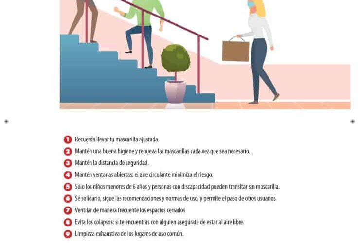 ALCALÁ DE HENARES/ Nueva cartelería sobre prevención frente a la Covid persistente