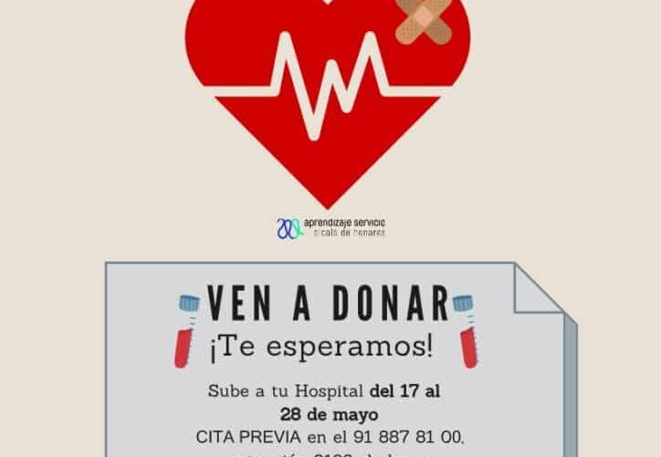 ALCALÁ DE HENARES/ El Príncipe de Asturias acoge una nueva campaña de donación de sangre