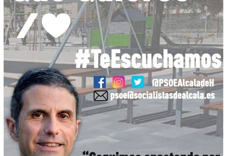ALCALÁ DE HENARES/ PSOE intensifica el contacto con los vecinos a través de #LaAlcaláQueQuieres