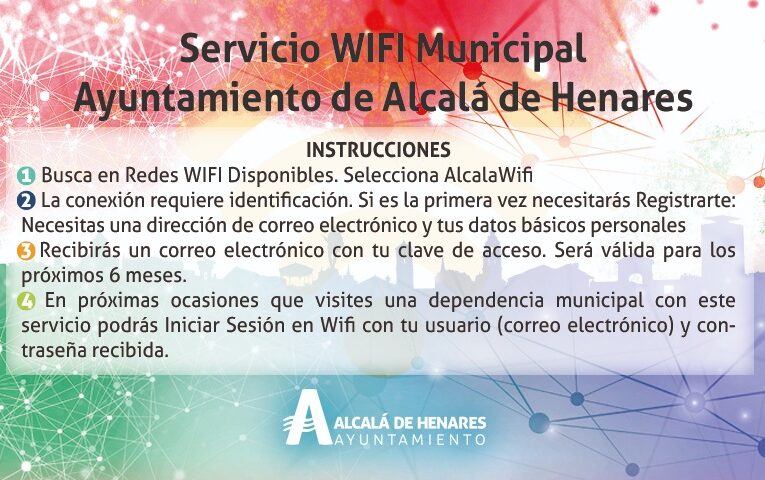 ALCALÁ DE HENARES/ El WiFi gratuito llega a 26 espacios municipales de uso público