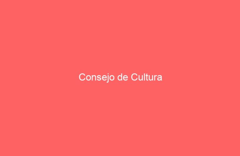 Consejo de Cultura