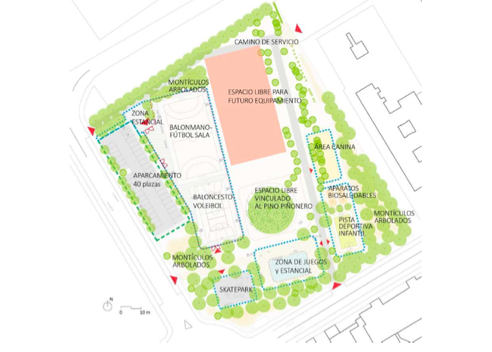Javier Rodríguez Palacios: “Vamos a promover la construcción de un espacio deportivo y recreativo en el barrio de El Olivar”