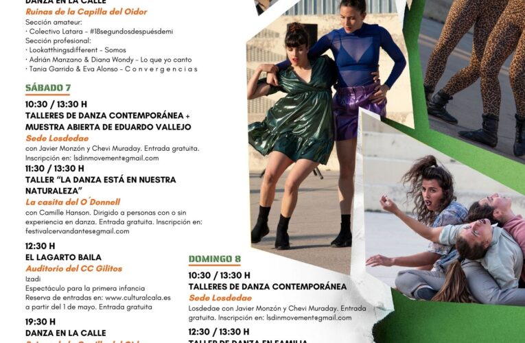 La danza contemporánea tomará Alcalá de Henares este fin de semana con Cervandantes 2022