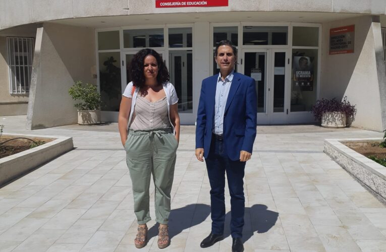 El alcalde se reunió ayer con el director de Área Territorial de Educación Madrid Este 