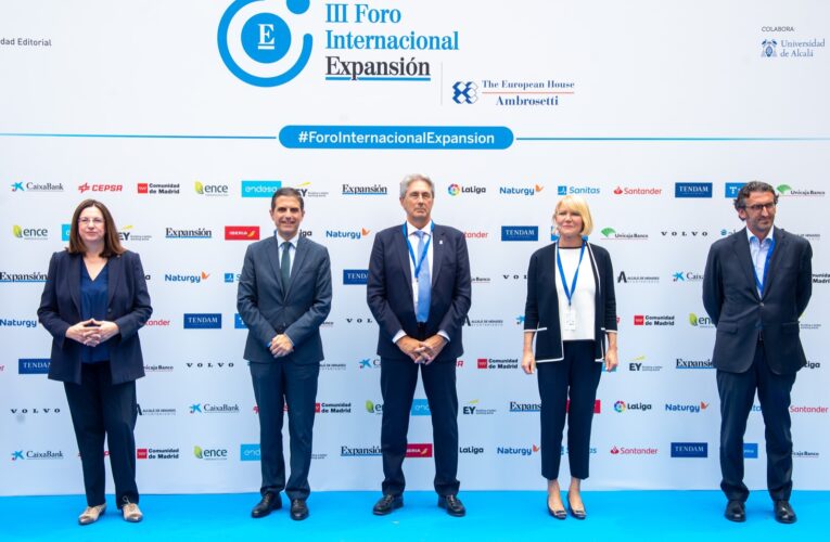 El alcalde de Alcalá interviene en la inauguración del “III Foro Internacional Expansión” 