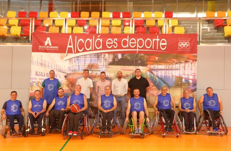Presentada la nueva sección del Baloncesto Alcalá en silla de ruedas