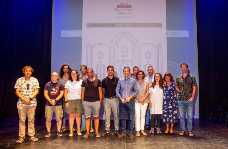 El Teatro Salón Cervantes presenta su nueva temporada con grandes nombres de la escena nacional y mucha participación de artistas locales