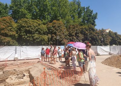 Visita guiada a la excavación