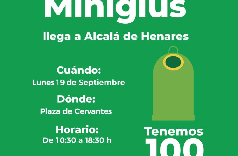 Ecovidrio instalará en la Plaza de Cervantes un “Árbol de Miniglús” para promover el reciclaje
