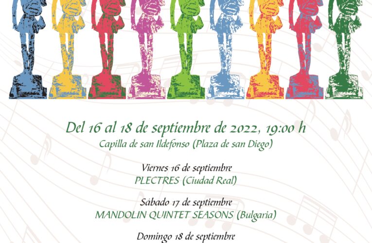 Este fin de semana Alcalá de Henares acogerá la celebración de la XXV edición del Festival Internacional de Plectro  