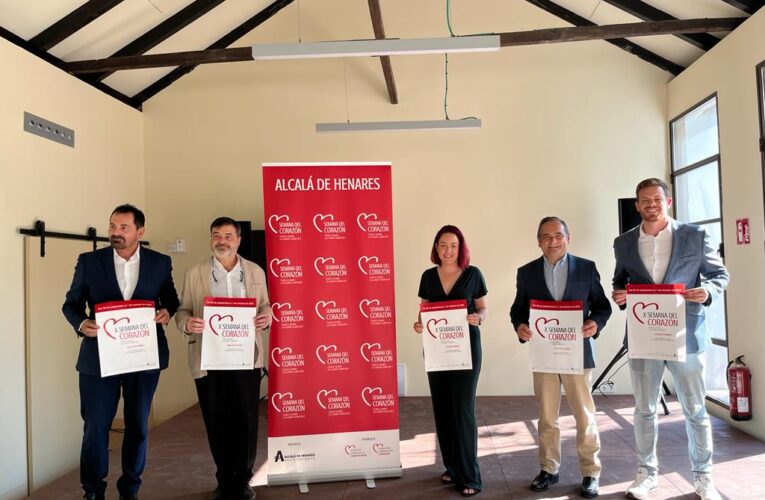 Alcalá celebra su Semana del Corazón del lunes 26 de septiembre al sábado 1 de octubre, cargada de novedades y propuestas cardiosaludables  