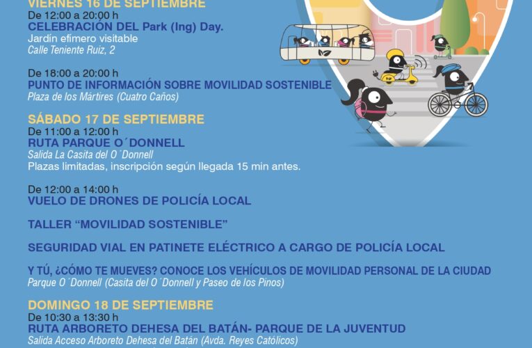 Alcalá de Henares celebrará la Semana Europea de la Movilidad bajo el lema “Combina y muévete”