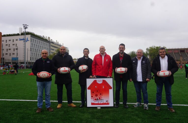 El Campo Municipal de Rugby Luisón Abad estrena nuevo césped, gradas e iluminación LED
