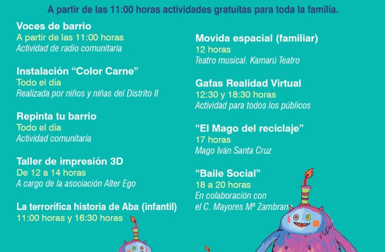 El Centro Cívico María Zambrano reabre sus puertas en el Distrito II con actividades para todos los públicos