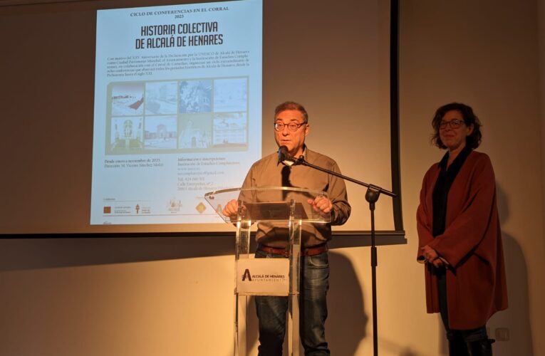 Abiertas las inscripciones para el ciclo de conferencias en el Corral “Historia colectiva de Alcalá de Henares”, que se celebrará el año que viene