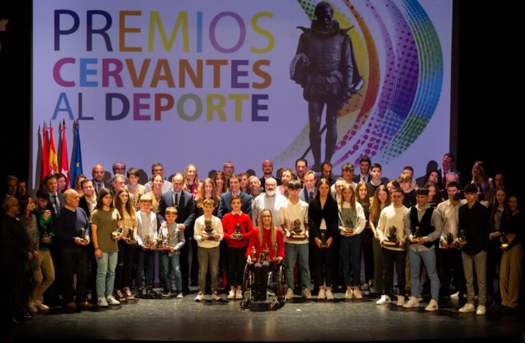 El Teatro Salón Cervantes acoge la gala de los Premios Cervantes al Deporte 2022