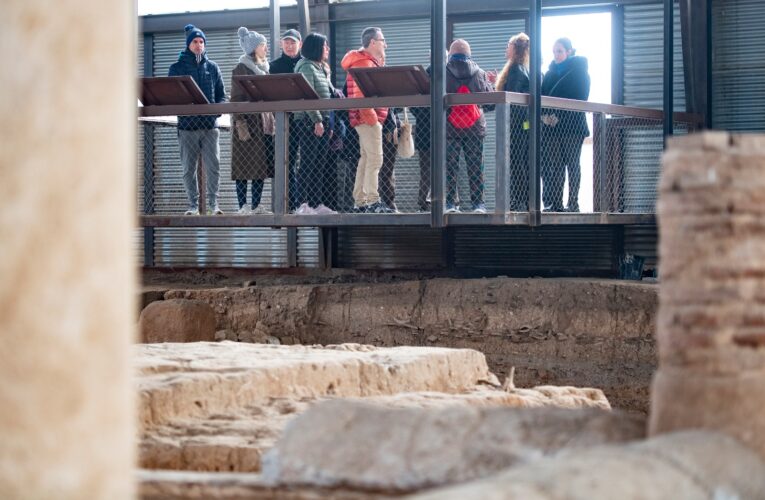 Reabre la Casa de los Grifos tras los trabajos de excavación y restauración arqueológica de su sector oeste