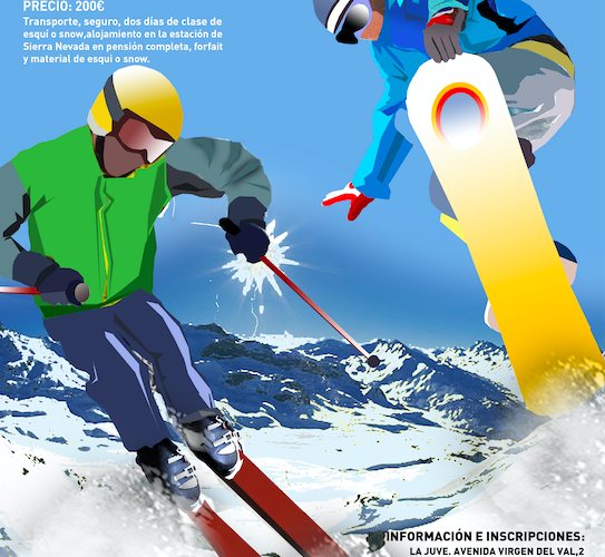 Abiertas las inscripciones para el Club de Viajes de la JUVE: esquí y snow en Sierra Nevada