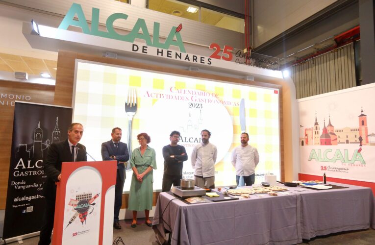 Alcalá Gastronómica presenta en FITUR su calendario para 2023 cargado de seductoras propuestas