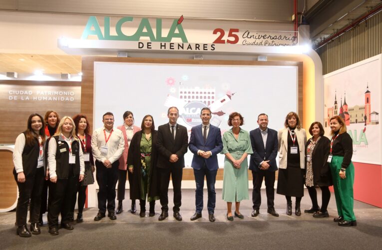 Alcalá de Henares, abierta al mundo en FITUR para celebrar sus 25 años como Ciudad Patrimonio de la Humanidad