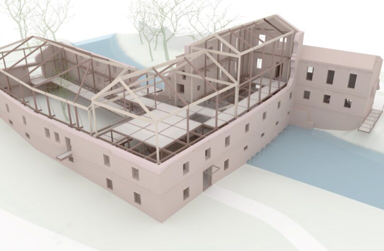 Presentado el proyecto para la Reintegración del Molino Borgoñón de la Isla del Colegio