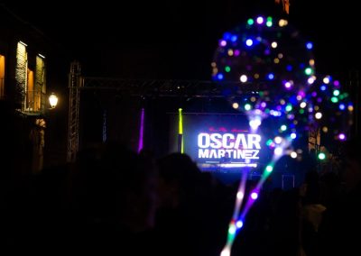 Las preuvas de las peñas convirtieron la Plaza de Cervantes en una auténtica fiesta para celebrar el final del año 2022