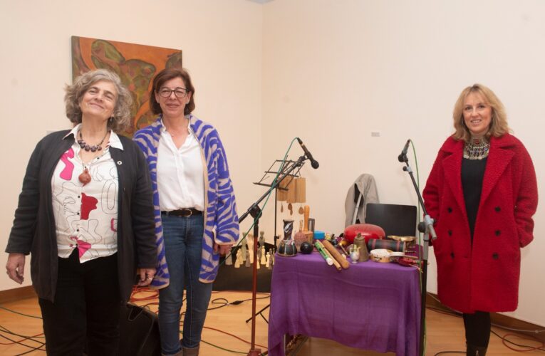 El recital “El Susurro de la tierra”, marco musical para la exposición de Helena Aikin