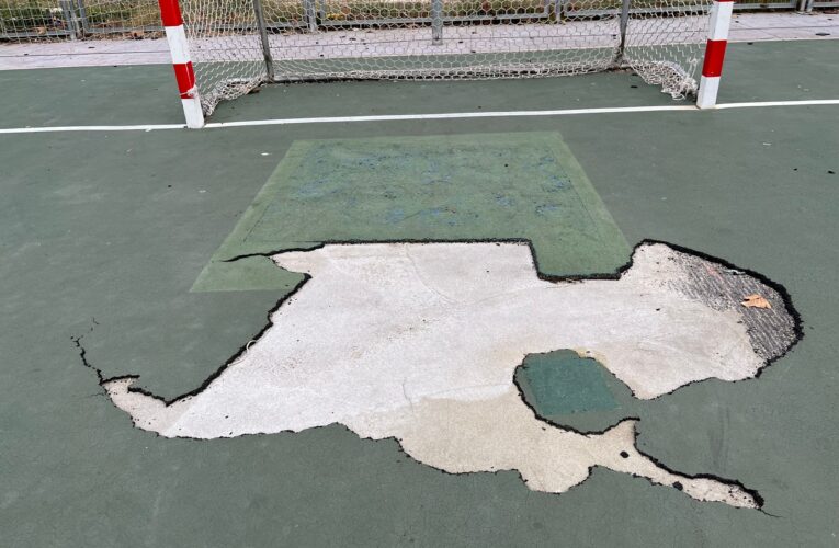 El Ayuntamiento denuncia los actos vandálicos en las pistas deportivas de Espartales
