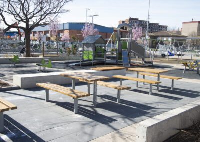 El Ayuntamiento acomete obras de mejora en el Parque Juan de Austria, que contará con una nueva fuente