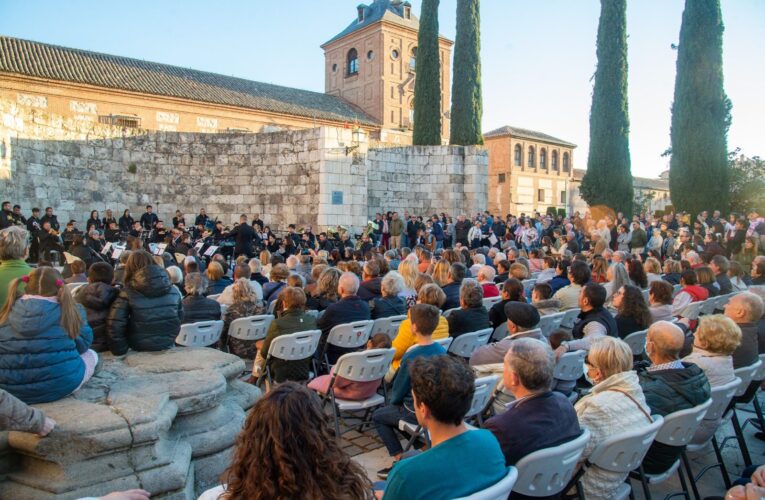 Gran éxito de público para la “Muestra de Música Procesional” en varios espacios del Casco Histórico de Alcalá