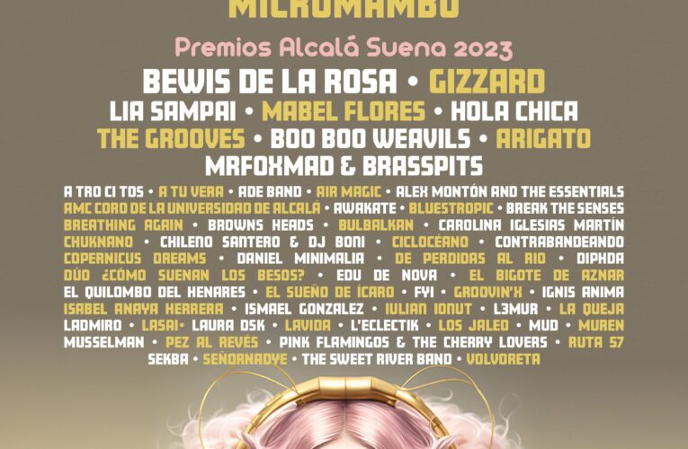Todo listo para celebrar una nueva edición de Alcalá Suena los días 2, 3 y 4 de junio