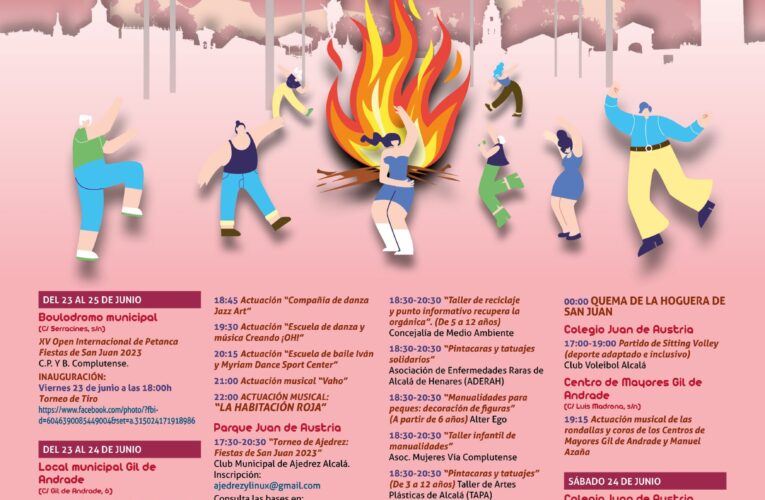 El Distrito V celebra sus Fiestas de San Juan los días 23 y 24 de junio 