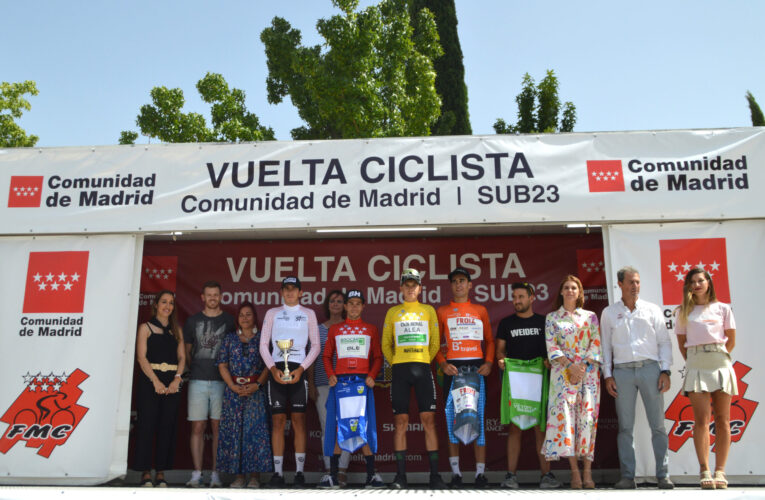 Emocionante segunda etapa de la Vuelta Ciclista a la Comunidad de Madrid Sub23 con salida y llegada en Alcalá de Henares